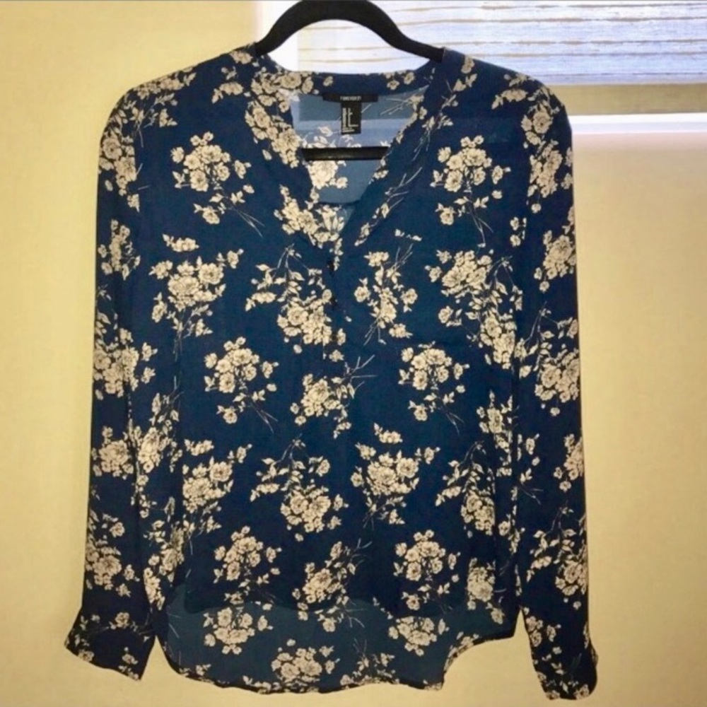 Navy Forever21 🌸 top.