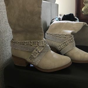 Bedazzled boots