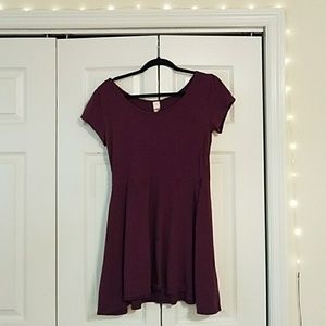 Purple Skater Dress
