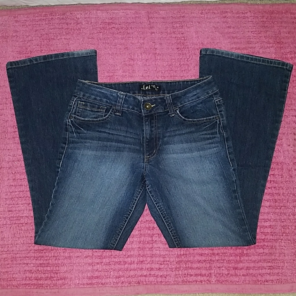 Juniors size 5 denim bootcut jeans