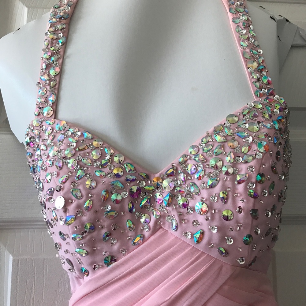Light pink gown