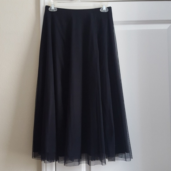 Express Dresses & Skirts - Express black tulle skirt