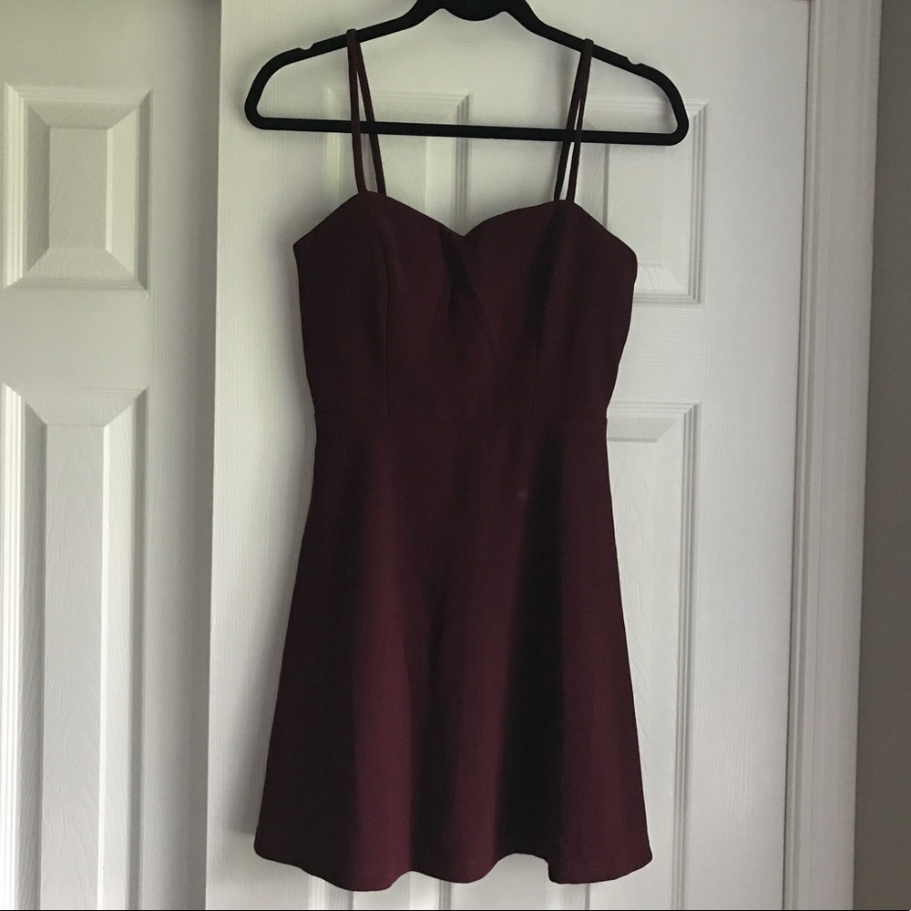 NWT Forever 21 Burgundy Dress