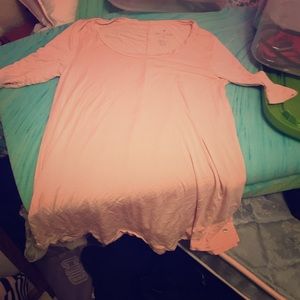 Light pink half sleeve