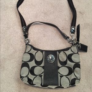 Coach signature cross body