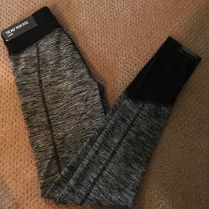 Abercrombie and Fitch high-rise mesh leggings