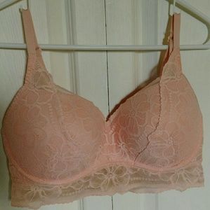VS PINK Flower Lace Bra