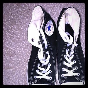 Black Chuck Taylor High-Tops size 11 unisex