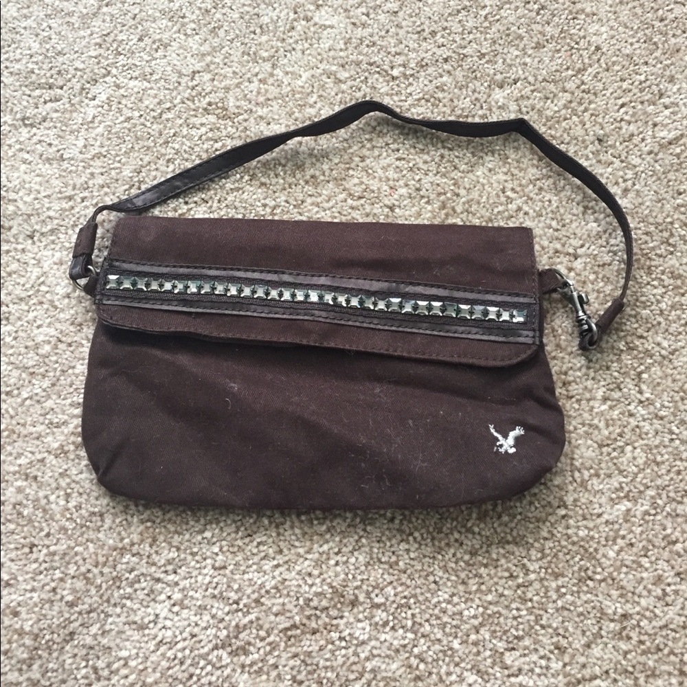 Small brown purse
