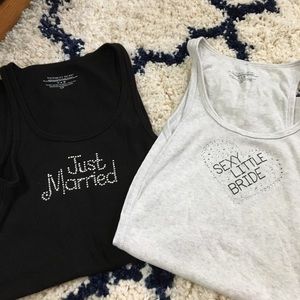 Bridal tank tops