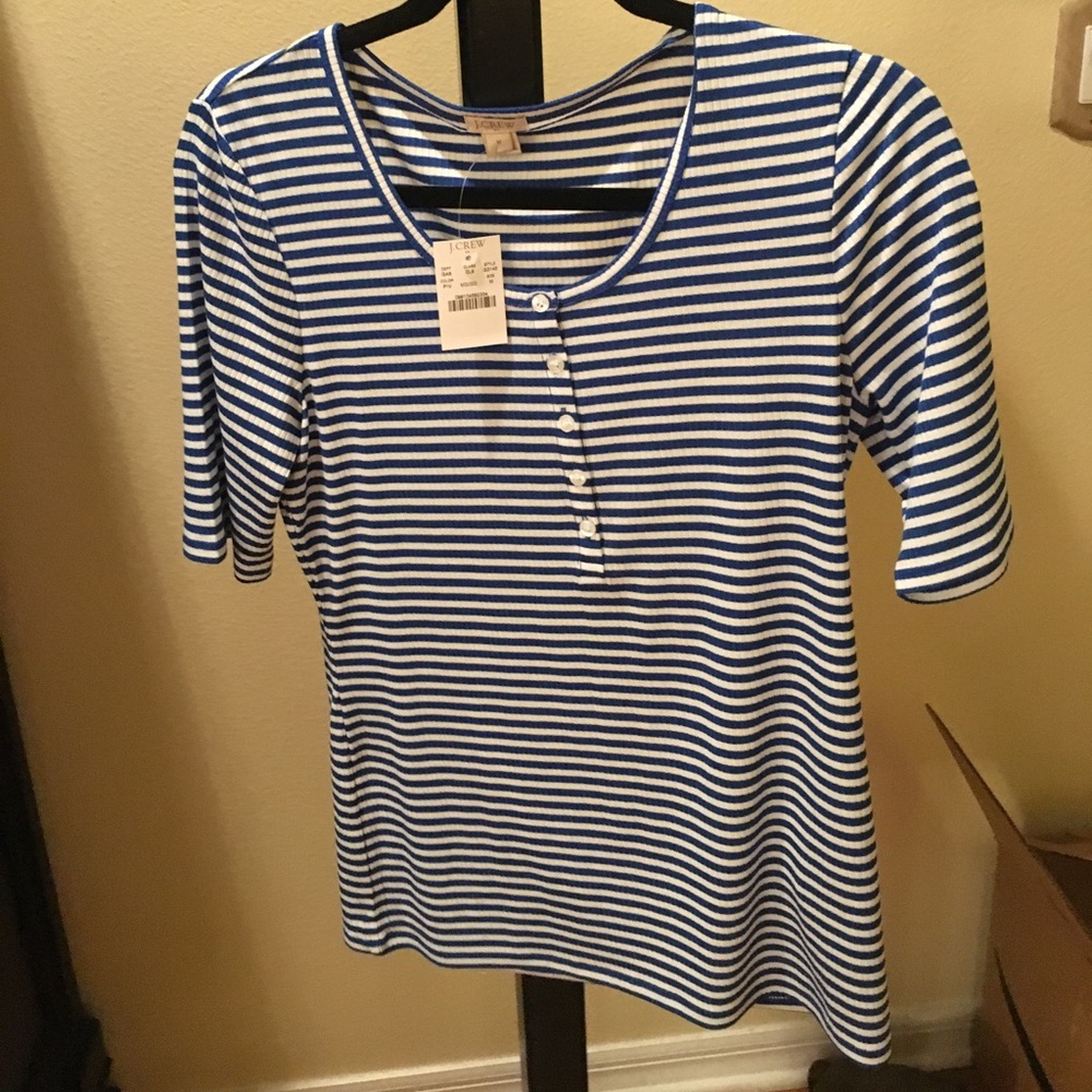 Jcrew striped top