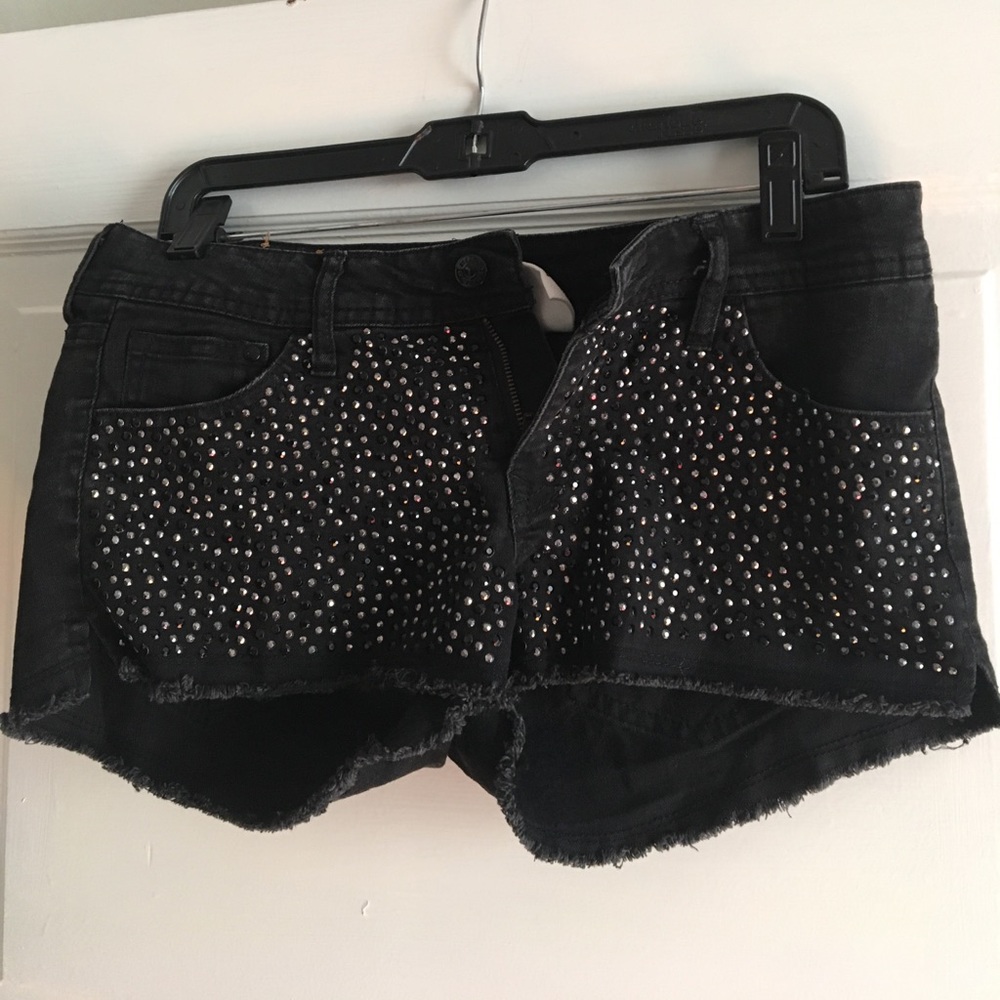 Rockstar Cutoff Denim Shorts