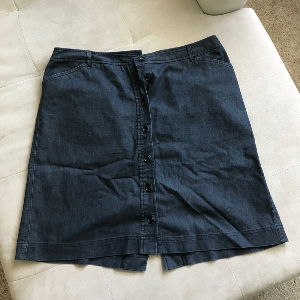 Van Heusen Pencil Skirt in Denim