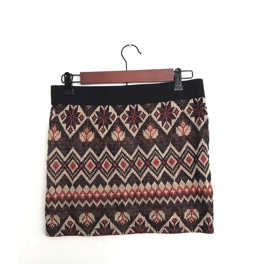 Tribal Knit Skirt