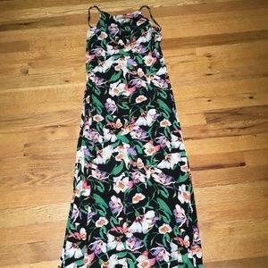 Floral Print Maxi Dress