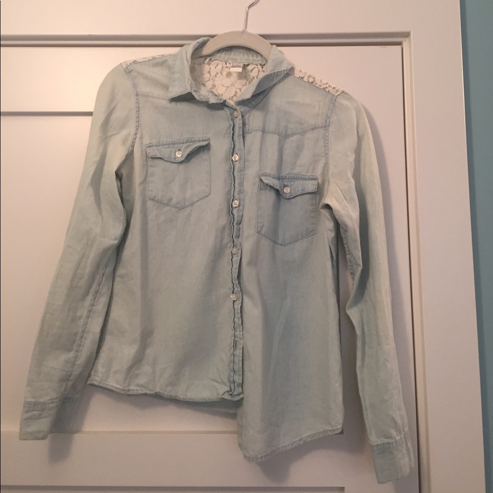 Denim shirt