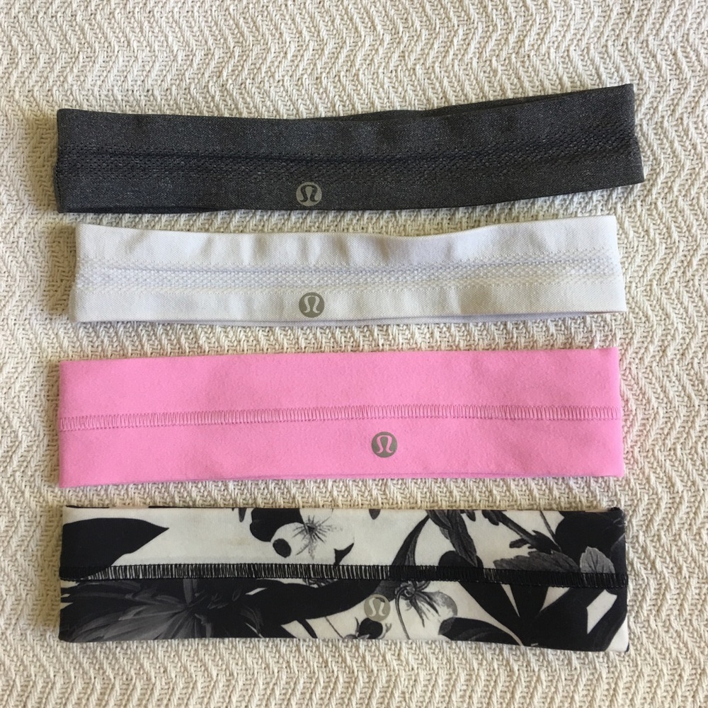Lululemon assorted headbands (4)