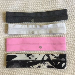 Lululemon assorted headbands (4)