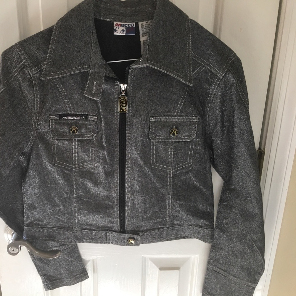 Black/Silver Mecca girls jacket.