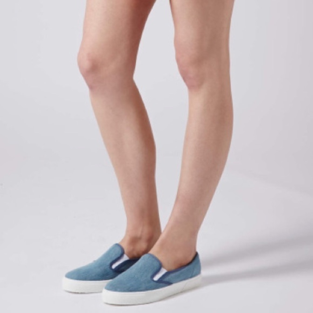 Denim Tika Slip on Topshop shoes