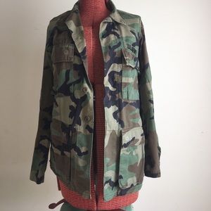 Camo Army Jacket😏. SOLD