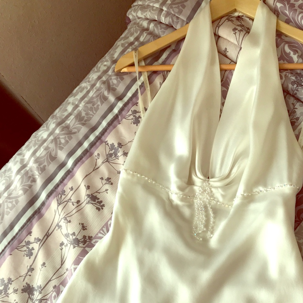 David's Bridal gown