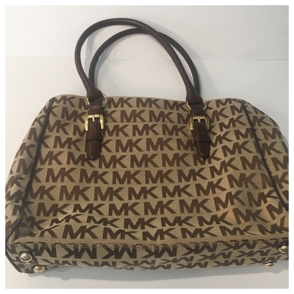 MICHAEL KORS AUTHENTIC NWOT monogram canvas - Picture 2 of 8
