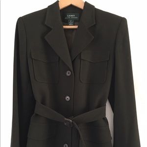 Ralph Lauren. Fine wool gabardine. Lightweight.