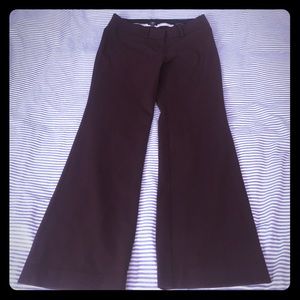 LOFT Marisa Trouser in Eggplant - Size 4P