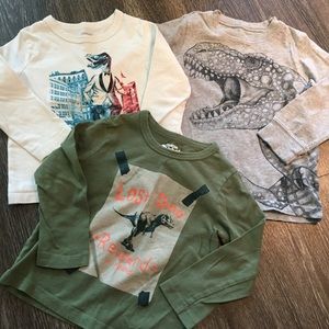 Bundle of 3 l/s boys graphic tees
