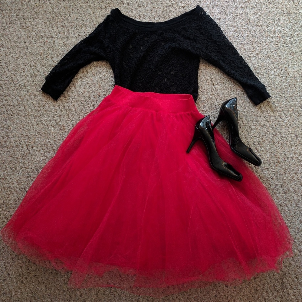 Dramatic Tulle Skirt