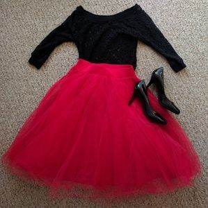 Dramatic Tulle Skirt