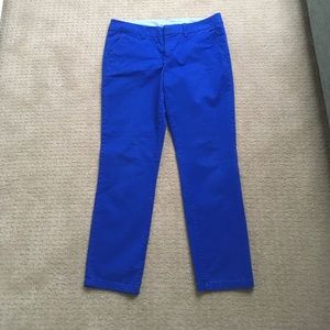 Stylus Royal blue ankle pants. Khaki material.