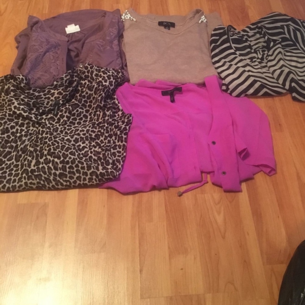 5 shirts bundle