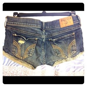Hollister size 1 denim short shorts