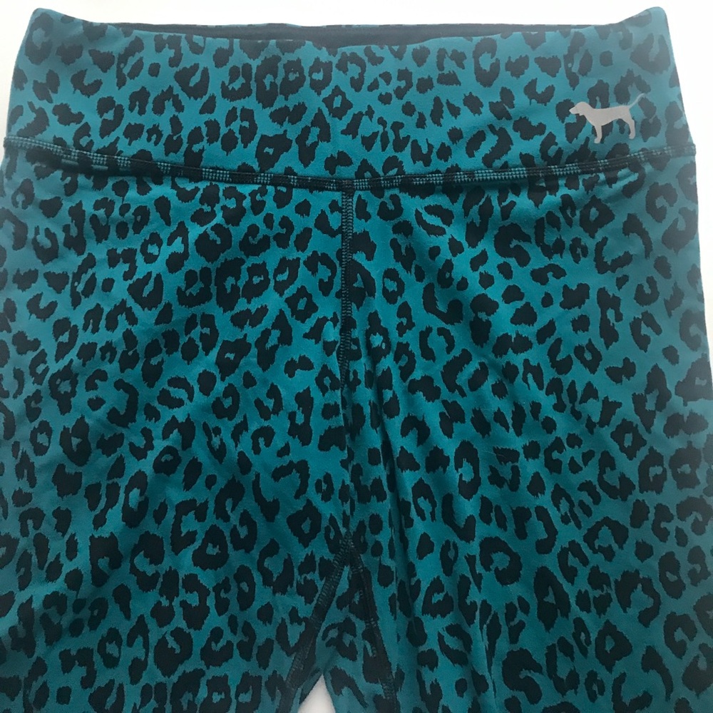 Pink by VS leopard print yoga pants