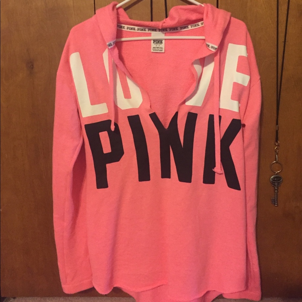 Victoria secret hooded sweatshirt! Size S!