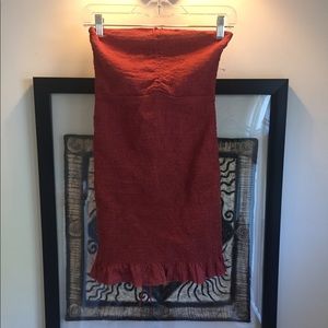 LAST WEEK SALE Free people ruched tube dress