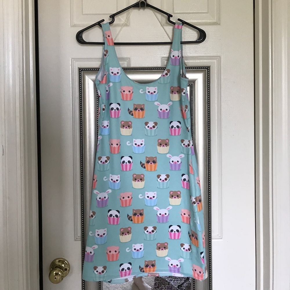 Black Milk Kawaii Green bodycon