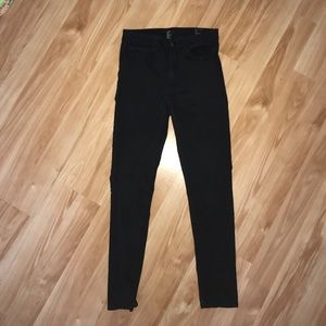 High waisted Black H&M Jeans