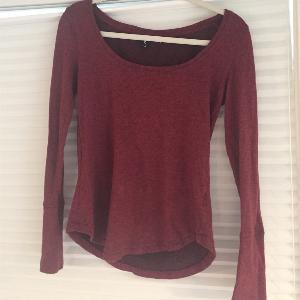 Urban Outfitters scoop neck long sleeve t-shirt