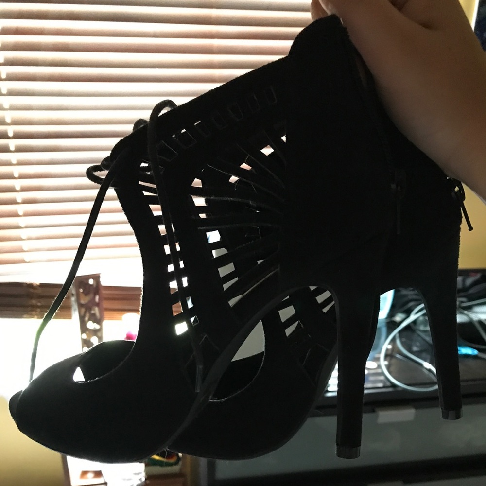 Black heels