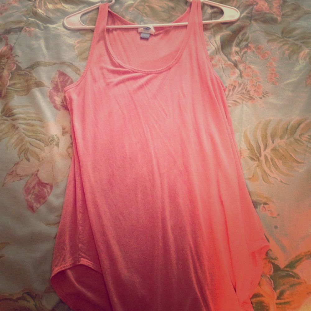 Peach old Navy tank