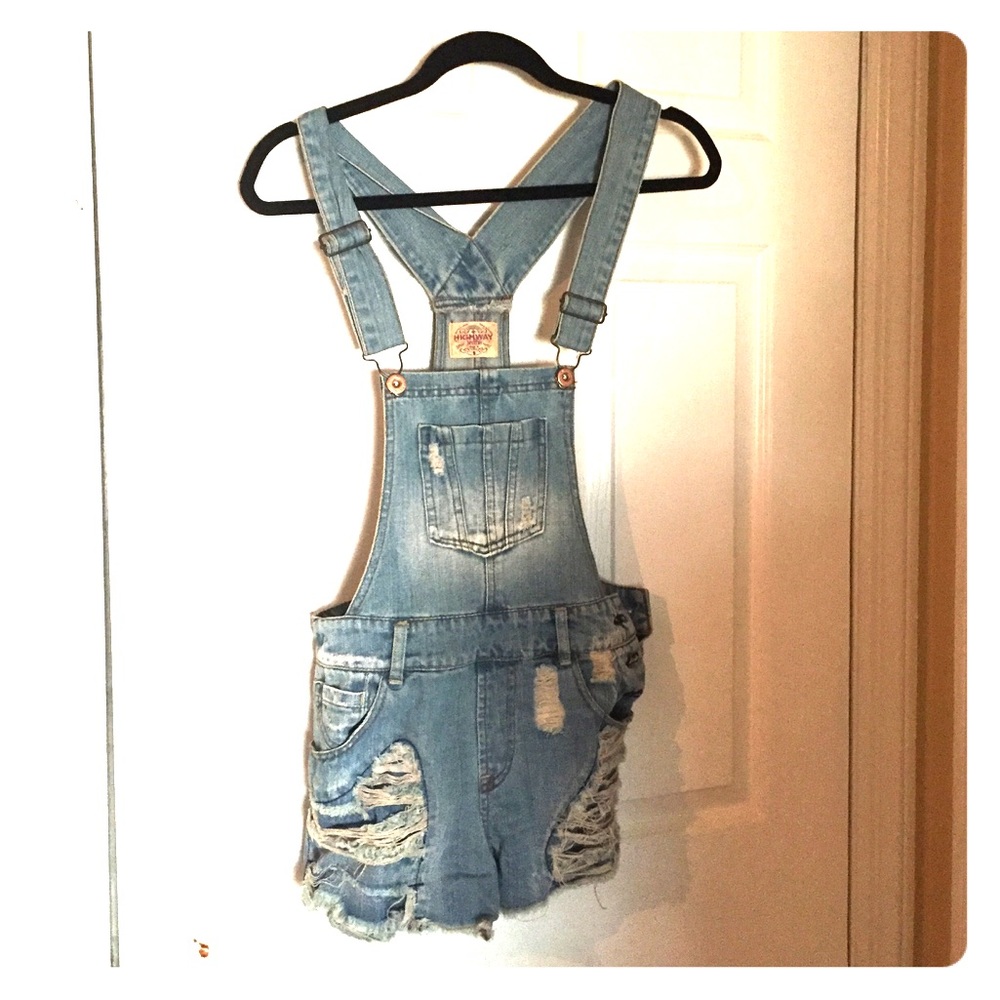 DENIM OVERALLS