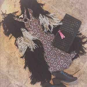 Ella Moss Sleeveless Patterned Romper