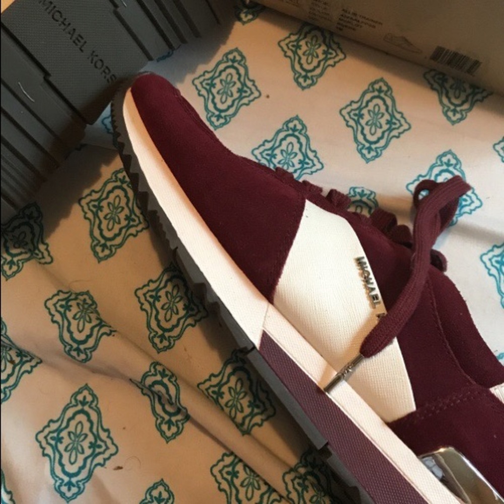 Michael Kors merlot sneakers