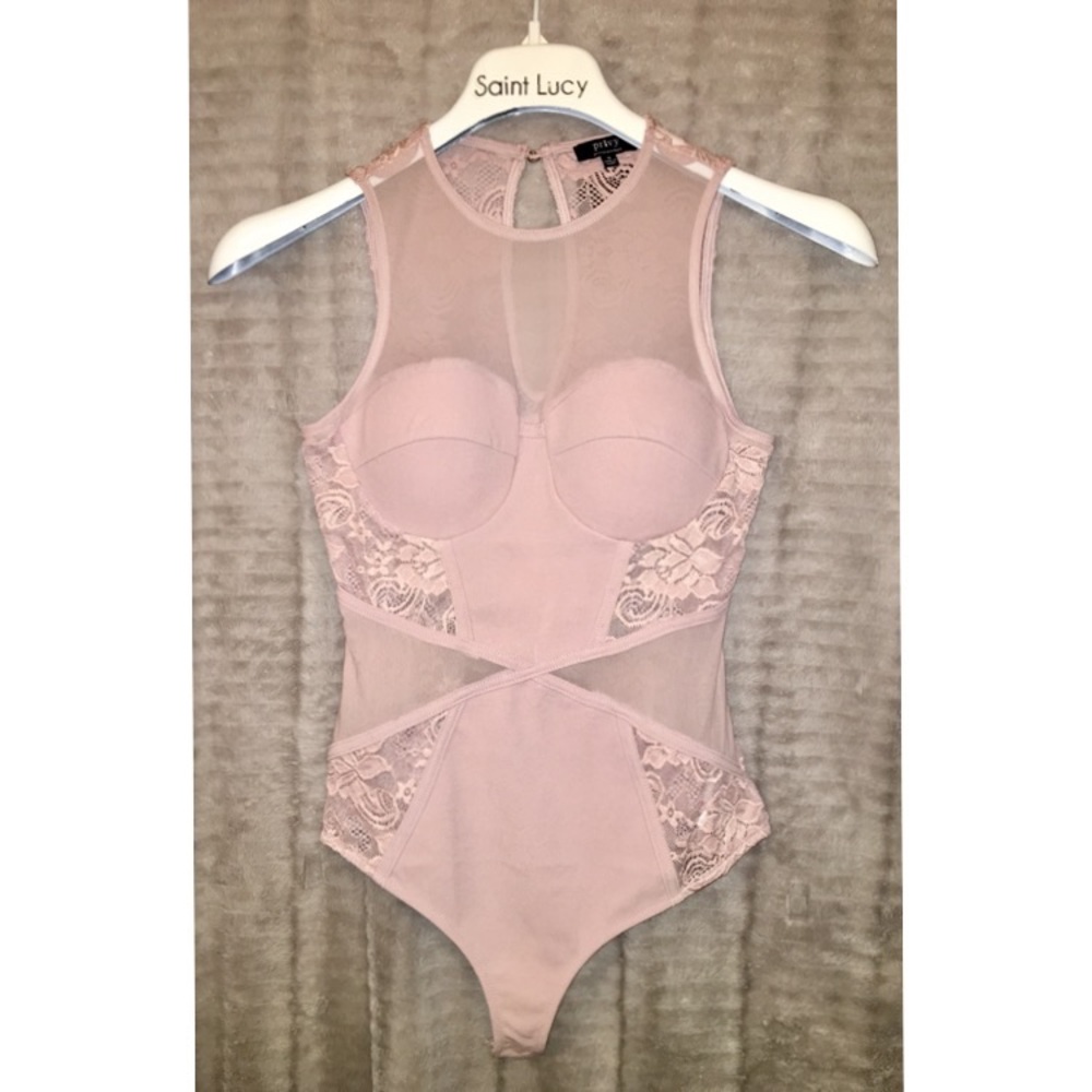 Sexy Lace Lavender Bodysuit