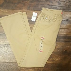 Size 5 juniors boot cut khakis