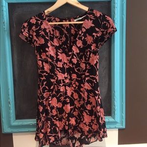 Urban outfitters floral romper