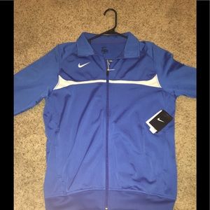 Blue Nike zip up